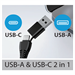 GENIUS webová kamera ECam 8000/ červená/ Full HD 1080P/ USB-C/ USB/ mikrofon 32200001409