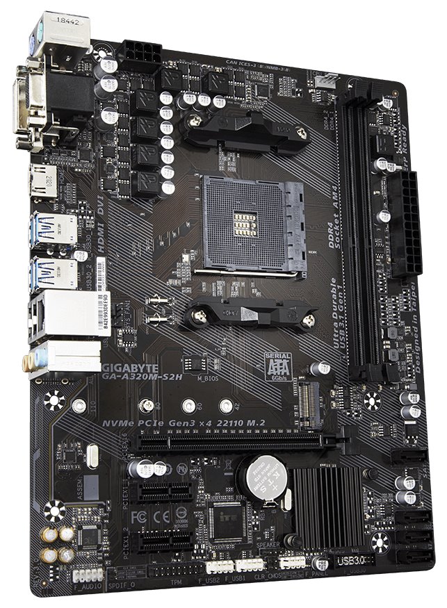 GIGABYTE A320MS2H 3.0 (rev. 1.x) GAA320MS2H 3.0 ITSK HENRY