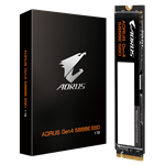Gigabyte AORUS 5000E SSD 2TB M.2 NVMe Gen4 6500/6000 MBps AG450E2TB-G
