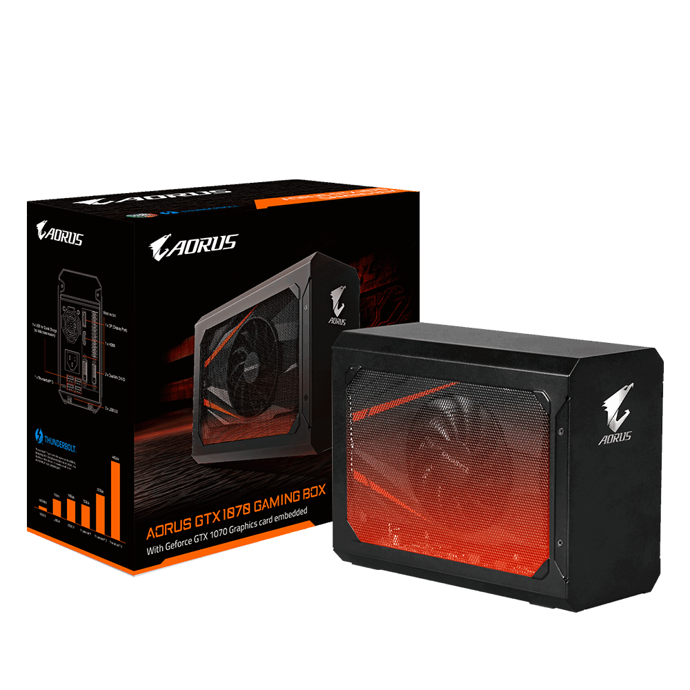 GIGABYTE AORUS GTX 1070 Gaming Box - externí GV-N1070IXEB-8GD
