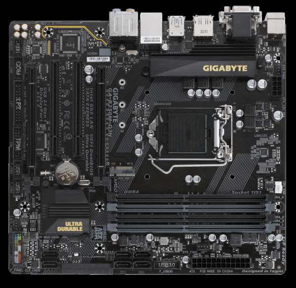 GIGABYTE B250M-D3H (rev. 1.0) GA-B250M-D3H