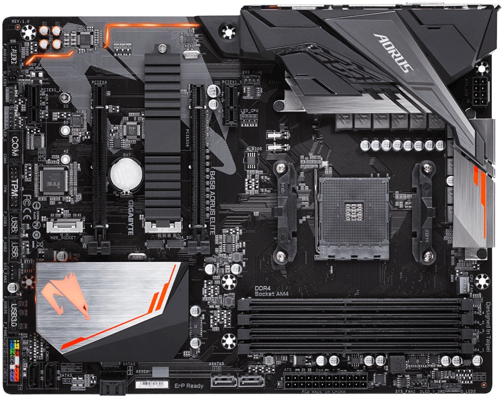 GIGABYTE B450 AORUS ELITE (rev. 1.x) GA-B450 AORUS ELITE