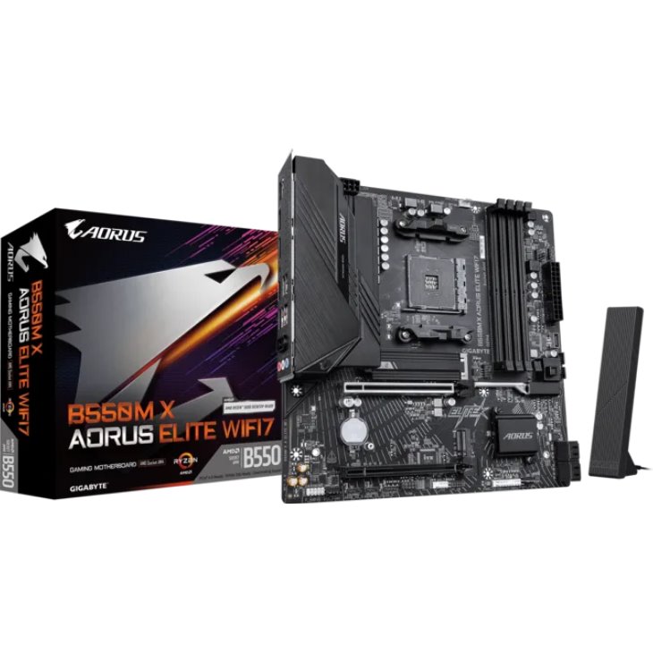 Gigabyte B550M X AORUS ELITE WIFI7/AM4/mATX B550M X A ELITE WF7
