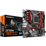 Gigabyte B760M GAMING AX DDR4 , Intel B760, LGA1700, 4xDDR4, mATX B760M GAMING AC DDR4