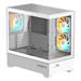 GIGABYTE case GB-C201PI, Mid tower, 2xUSB 3.0, 3x 120mm ARGB Fan, bílá