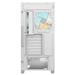 GIGABYTE case GB-C500PI ST, Mid tower, 1xUSB-C 3.2, 2xUSB 3.0, 4x 120mm ARGB Fan, bílá