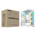 GIGABYTE case GB-C500PI ST, Mid tower, 1xUSB-C 3.2, 2xUSB 3.0, 4x 120mm ARGB Fan, bílá