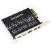 GIGABYTE GC-ALPINE RIDGE, Intel® Thunderbolt™ 3 Certified add-in card, USB Type-C, DisplayPort, HDMI GC-ALPINE RIDGE 2.0