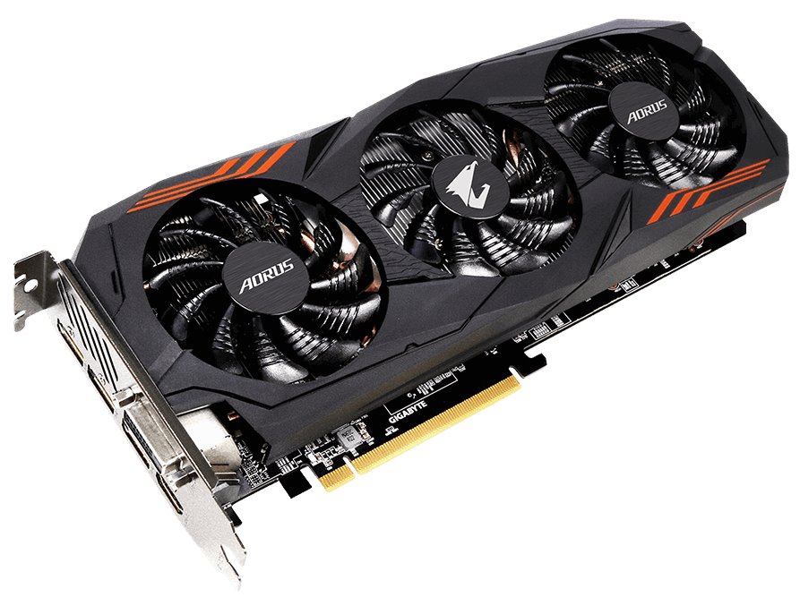 GIGABYTE grafická karta GTX 1060 6GB AORUS / PCI-E / 6GB GDDR5 / DVI-D / HDMI / 3x DP / act GV-N1060AORUS-6GD (rev. 2.0)