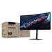 GIGABYTE LCD - 34" Gaming monitor G34WQC2, VA, 21:9, 3440x1440 QHD, 200Hz, 450 cd/m2, 1ms, 2xHDMI, 2xDP