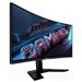 GIGABYTE LCD - 34" Gaming monitor G34WQCP, Prohnutý VA1500R, 3440x1440 WQHD, 180Hz, 4000:1, 350cd/m2, 1ms, 2xHDMI, 1xDP