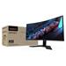 GIGABYTE LCD - 34" Gaming monitor G34WQCP, Prohnutý VA1500R, 3440x1440 WQHD, 180Hz, 4000:1, 350cd/m2, 1ms, 2xHDMI, 1xDP