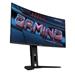 GIGABYTE LCD - 34" Gaming monitor MO34WQC, OLED, 3440 x 1440 WQHD, 175Hz, 1.5M:1, 250cd/m2;1000 cd, 0.03ms, 2xHDMI, 1xD