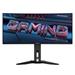 GIGABYTE LCD - 34" Gaming monitor MO34WQC2, OLED, 3440 x 1440 WQHD, 240Hz, 1.5M:1, 250cd/m2;1000 c, 0.03ms, 2xHDMI, 1xD