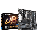 Gigabyte Q670M D3H DDR4 , Intel Q670, LGA1700, 4xDDR4, mATX Q670M D3H DDR4#baz