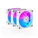 GIGABYTE ventilátor AORUS EZ CHAIN FAN ICE 3-PACK, 3x120mm, bílá GP-ECFAN1203 ICE