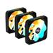 GIGABYTE ventilátor EZ CHAIN RVS FAN 3-PACK, 3x120mm, černá GP-GBT EZRVSFAN1203