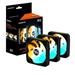 GIGABYTE ventilátor EZ CHAIN RVS FAN 3-PACK, 3x120mm, černá GP-GBT EZRVSFAN1203