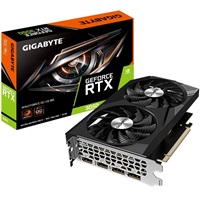 GIGABYTE VGA NVIDIA GeForce RTX 3050 WINDFORCE OC 8G V2, RTX 3050, 8GB GDDR6, 1xDP, 1xHDMI, 1xDVI-D GV-N3050WF2OCV2-8GD