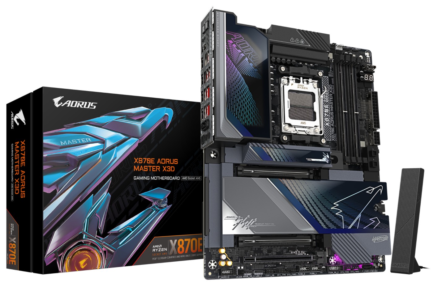 Gigabyte X870E AORUS MASTER X3D/AM5/ATX X870E A MASTER X
