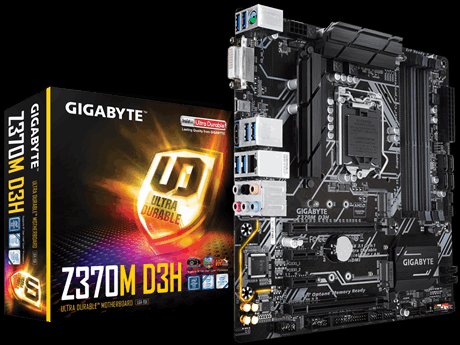 GIGABYTE Z370M D3H (rev. 1.0) GA-Z370M D3H