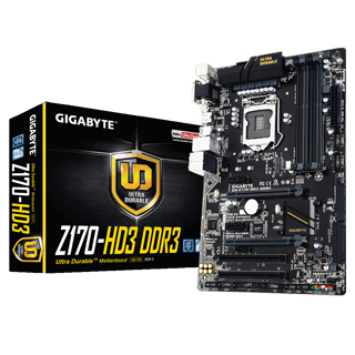 GIGABYTE Základná doska Z170-HD3 DDR3