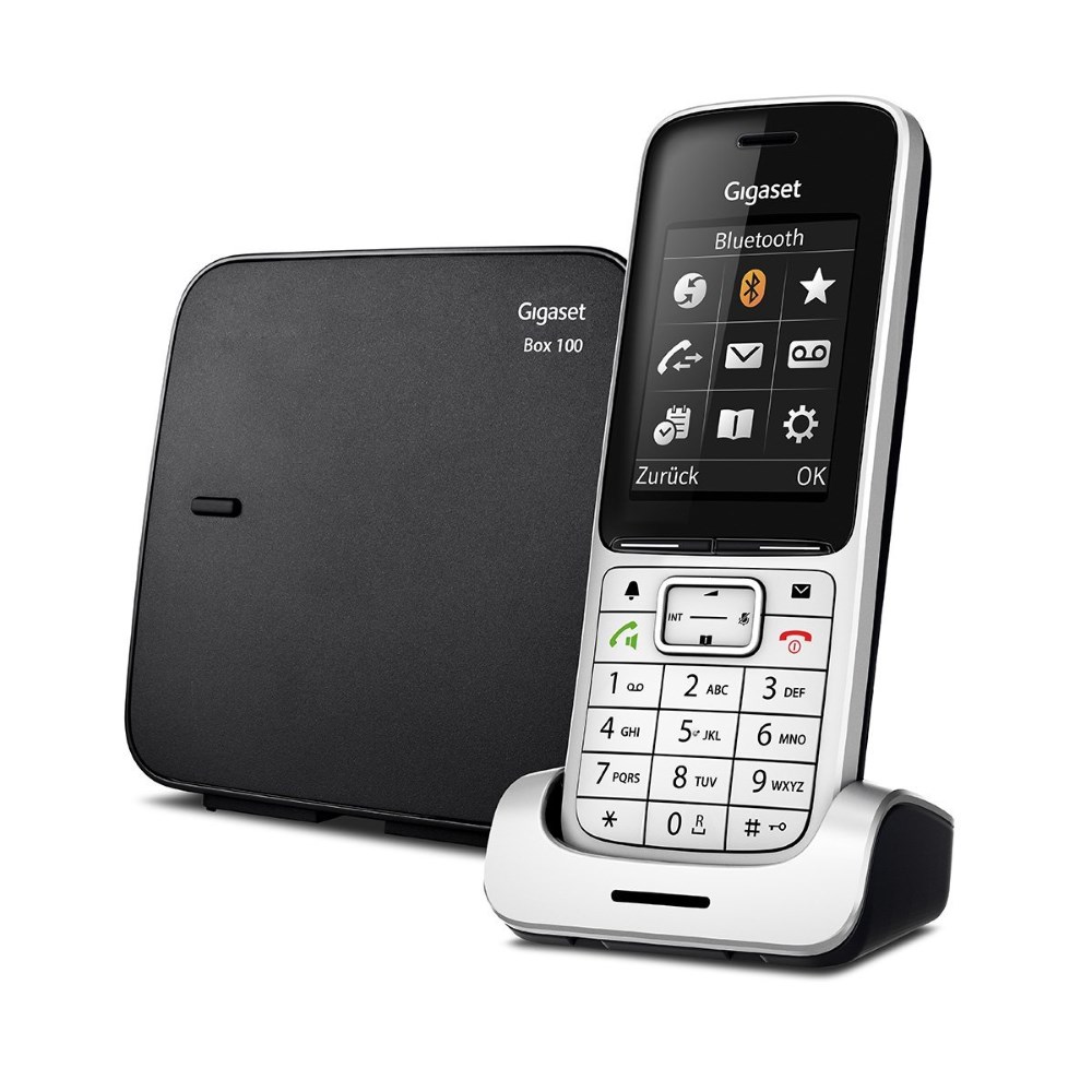 Gigaset SL450 - elegantný a komfortný prenosný DECT telefón,