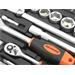 Gola súprava Geko 1/2", 1/4" 108 ks G10151