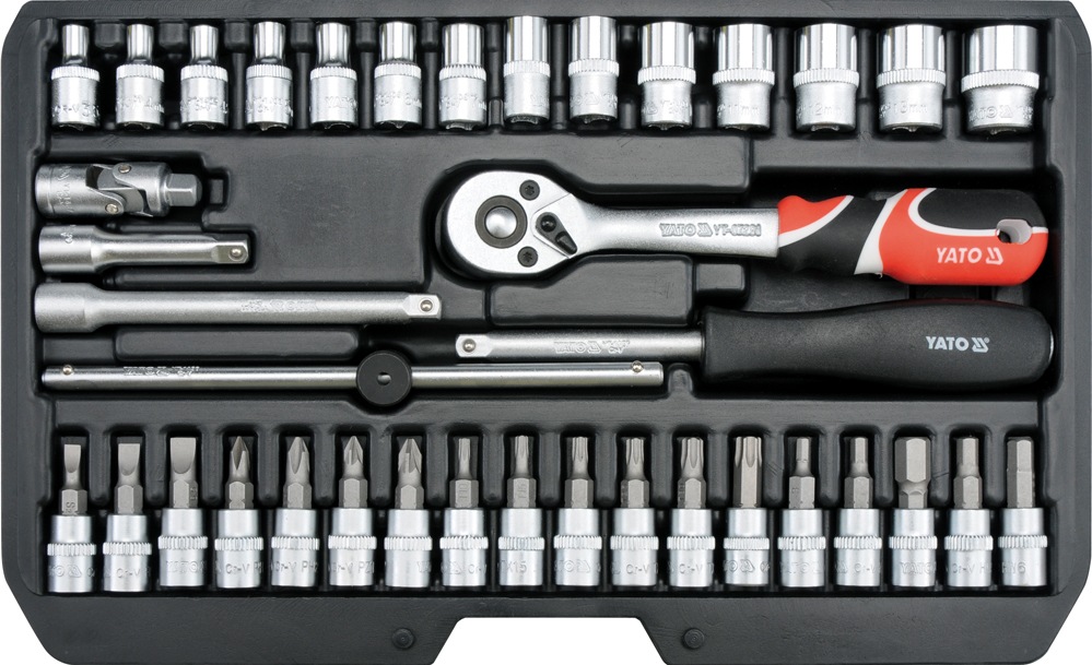 Gola súprava Yato 1/4" 38 ks XS YT-14471