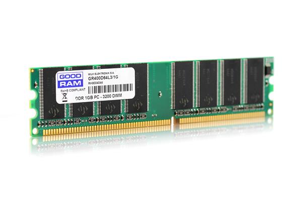 GoodRam 1GB 400MHz DDR CL3 GR400D64L3/1G
