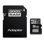 Goodram Micro Secure Digital Card, 16GB, micro SDHC, M1AA-0160R12, UHS-I U1 (Class 10), s adaptérom