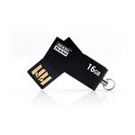 Goodram USB flash disk, 2.0, 16GB, UCU2, čierny, UCU2-0160K0R11, podpora OS Win 7, nové papierové b