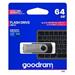 Goodram USB flash disk, 3.0, 64GB, UTS3, čierna, UTS3-0640K0R11