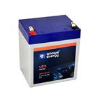 GOOWEI ENERGY Pb záložní akumulátor VRLA AGM 12V/5 Ah (OT5-12 F1), Faston 4,7 mm
