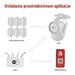 GoSmart alarm IP-1256L GUARDIAN s pohybovým senzorom, 6× dverový/okený senzor, WiFi 8592920147009