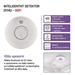 GoSmart Detektor dymu TS380C-HW s Wi-Fi 8592920122143