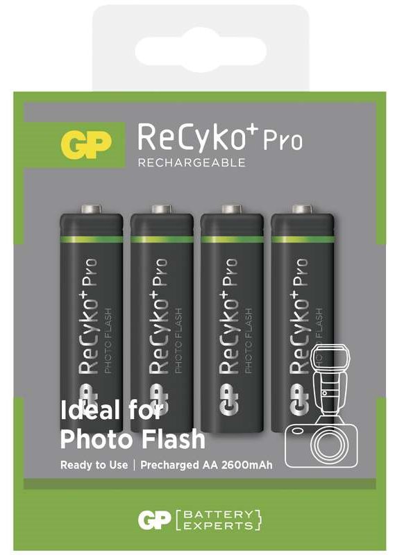 GP AA ReCyko+ Pro PHOTO FLASH series, nabíjecí, 4 ks 1033224260