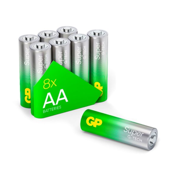 GP AA Ultra alkalická - 8 ks (6 + 2 ks ZDARMA)