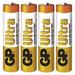 GP AAA Ultra alkalická - 4 ks