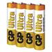 GP AAA Ultra alkalická - 4 ks