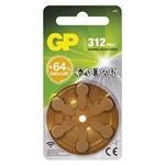 GP ZA312 - Baterie do naslouchadel 6 ks 1044031206