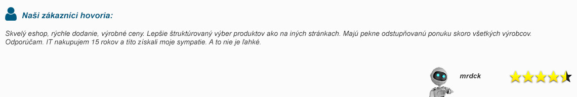 Naši zákazníci hovoria