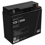Green Cell AGM VRLA 12V 20Ah maintenance-free battery for mower, scooter, boat, wheelchair AGM10