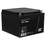 Green Cell AGM VRLA 12V 26Ah maintenance-free battery for mower, scooter, boat, wheelchair AGM35