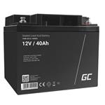 Green Cell AGM VRLA 12V 40Ah maintenance-free battery for mower, scooter, boat, wheelchair AGM22