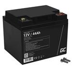 Green Cell AGM VRLA 12V 44Ah maintenance-free battery for mower, scooter, boat, wheelchair AGM23