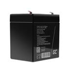 Green Cell AGM VRLA 12V 4Ah maintenance-free battery for boats, scooters, camper vans, wheelchairs, lawnmower AGM59
