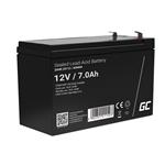 Green Cell AGM VRLA 12V 7Ah maintenance-free battery for UPS units AGM04