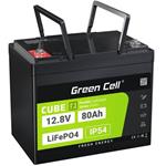 Green Cell Baterie CUBE LiFePO4 80Ah 12,8V 1024Wh lithium-železofosfátová baterie pro obytné vozy, čisticí LFPGC12V80AH