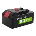 Green Cell Baterie pro elektrické nářadí Bosch 18V 8Ah Náhradní baterie GBA1600A016GK PTBO18V8